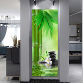 TPFLiving Poster Leinwand / Bambus, Buddha, Zen, Spa Stein / Verschiedene Größen - OHNE Rahmen - Modell 20210110151146713000